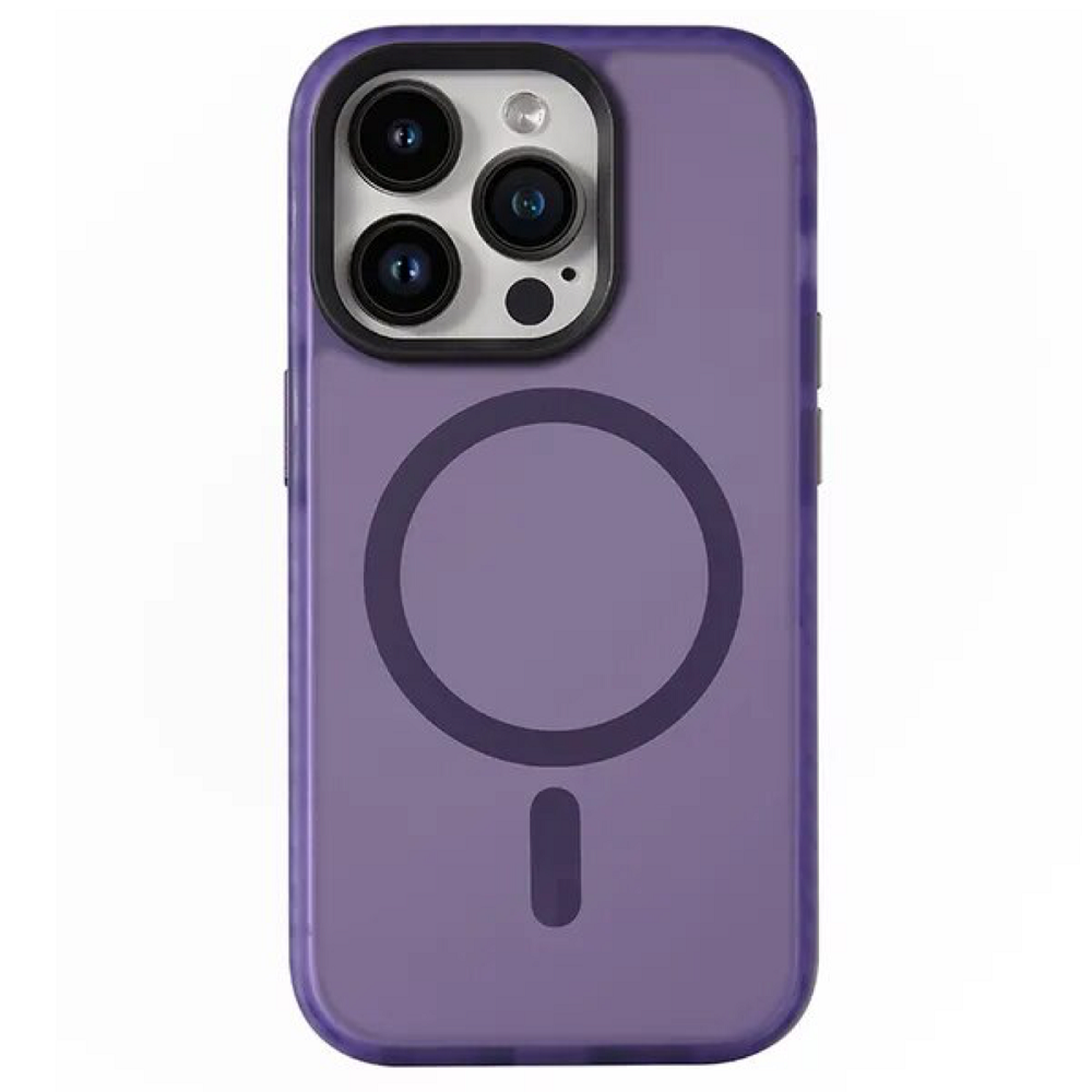 Чехол Gurdini Nano Series with Magsafe Purple для iPhone 15 Pro Max