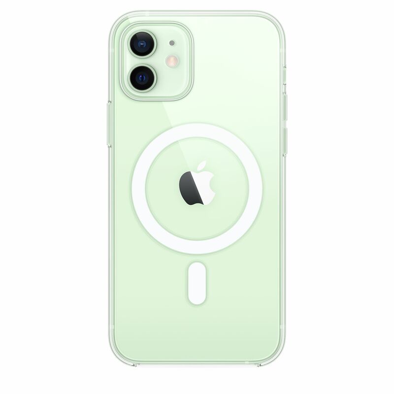 Пластиковый чехол Naturally Clear Case with MagSafe для iPhone 12/12 Pro