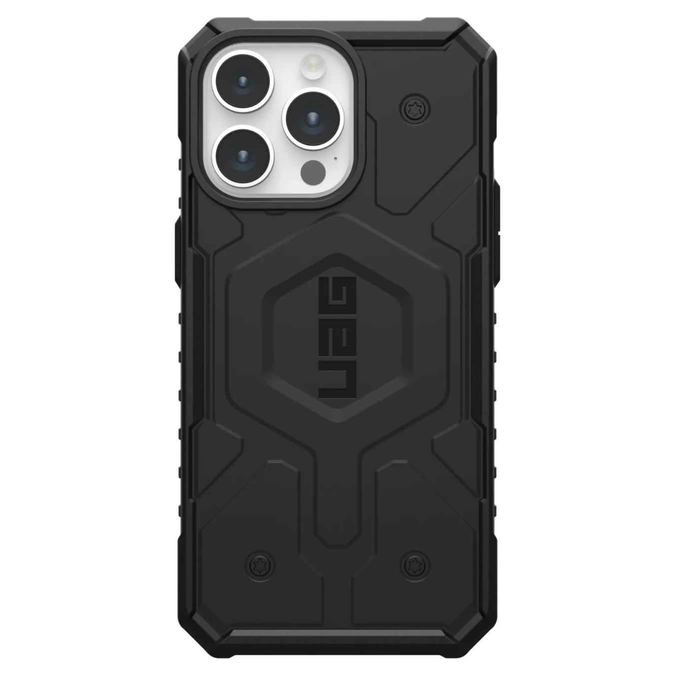 Противоударный защитный чехол UAG Pathfinder MagSafe для iPhone 15 Pro Max (6.7) Black