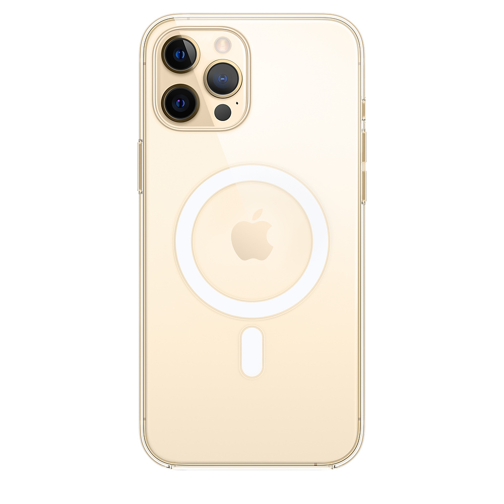 Пластиковый чехол Naturally Clear Case with MagSafe для iPhone 12 Pro Max