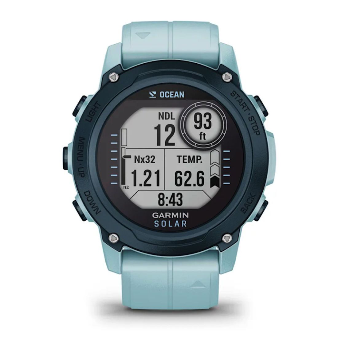 Умные часы Garmin Descent G1 Solar - Ocean Edition Azure (010-02604-04)
