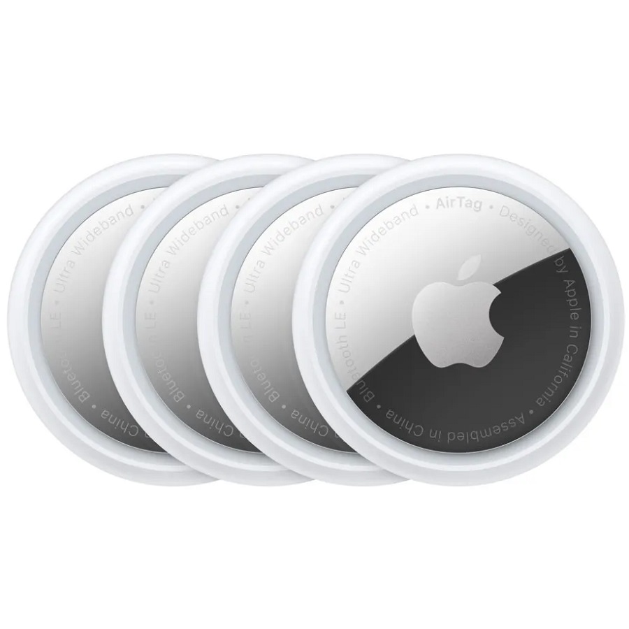 Трекер Apple AirTag комплект из 4 штук