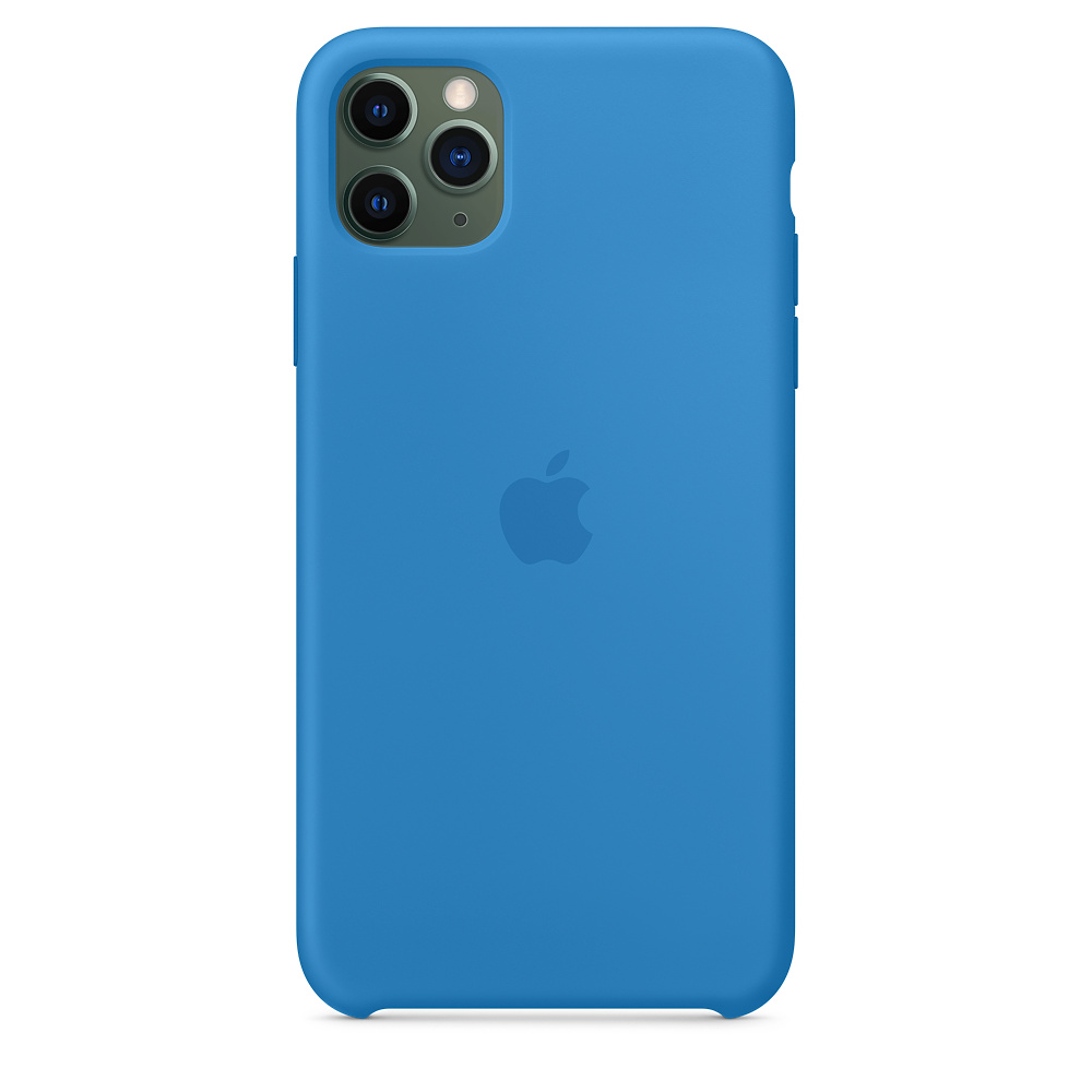 Силиконовый чехол Apple iPhone 11 Pro Max Silicone Case - Surf Blue (MY1J2ZM/A) для iPhone 11 Pro Max