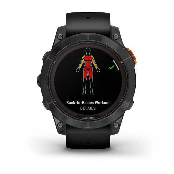 Умные часы Garmin fenix 7 Pro – Solar Edition Slate Gray with Black Band (010-02777-01)