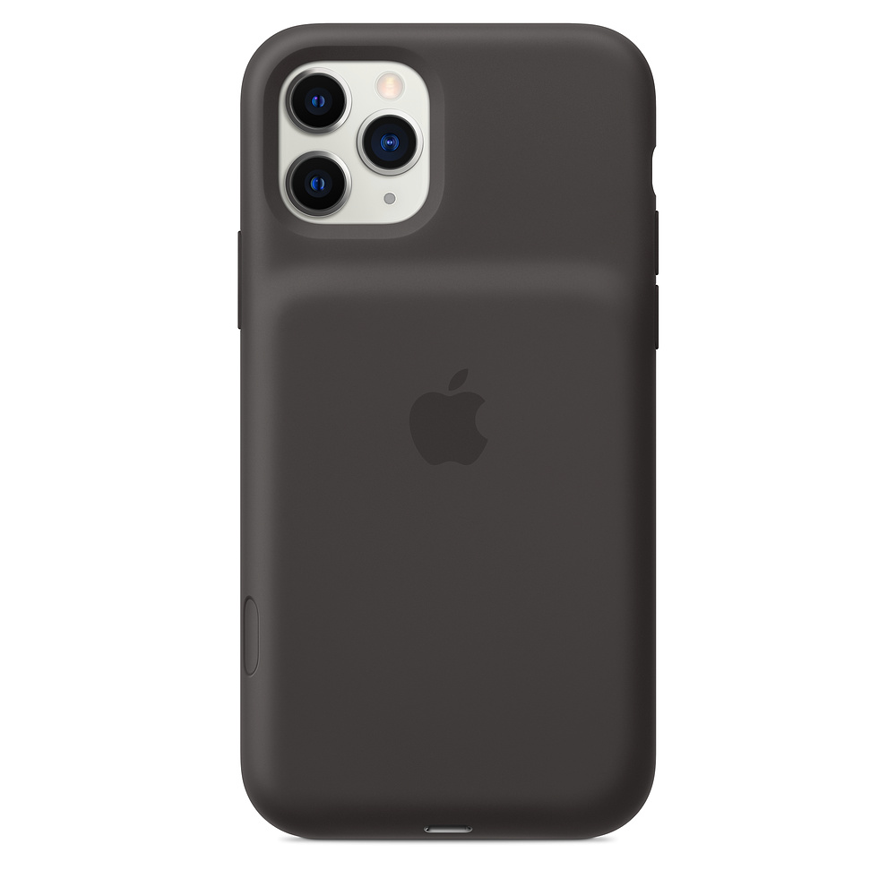 Силиконовый чехол-аккумулятор Apple Smart Battery Case Black (MWVL2ZM/A) для iPhone 11 Pro