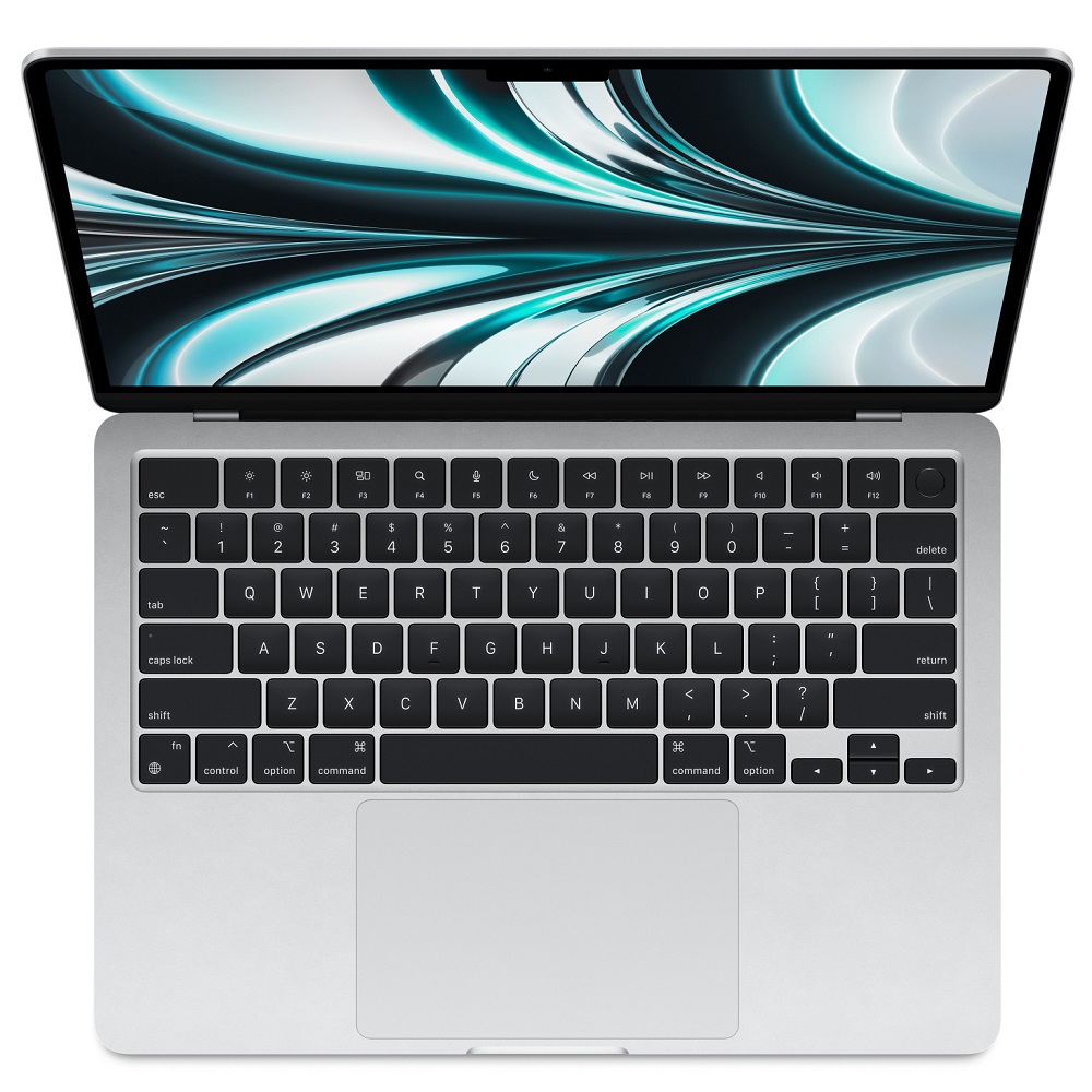 13.6 Ноутбук Apple MacBook Air 13 2022 (2560x1600, Apple M2, RAM 8 ГБ, SSD 512 ГБ, Apple graphics 10-core), Silver (MLY03)