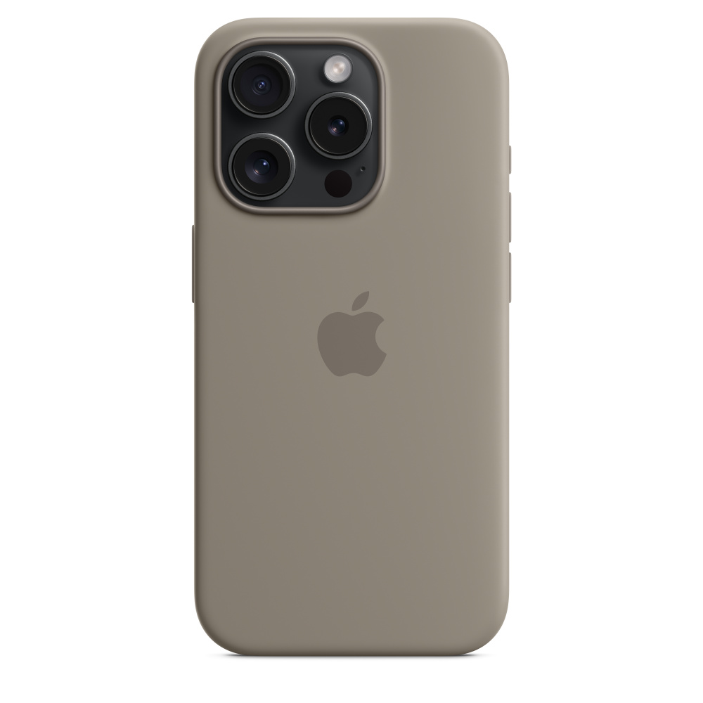 Силиконовый чехол Apple iPhone 15 Pro Silicone Case with MagSafe - Clay (MT1E3ZM/A) для iPhone 15 Pro