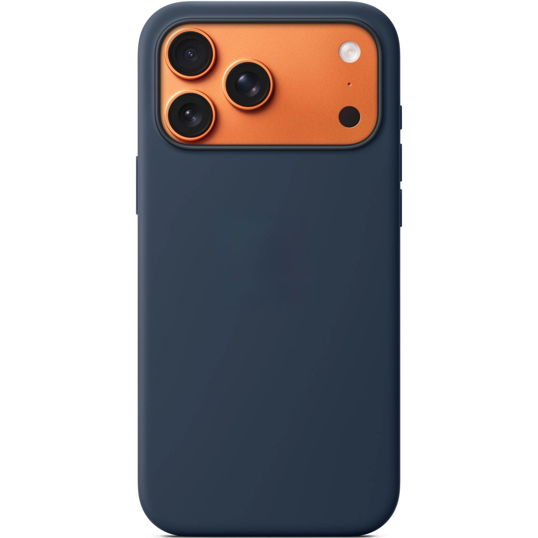 Силиконовый чехол Naturally Silicone Case with MagSafe Midnight для iPhone 17 Pro Max