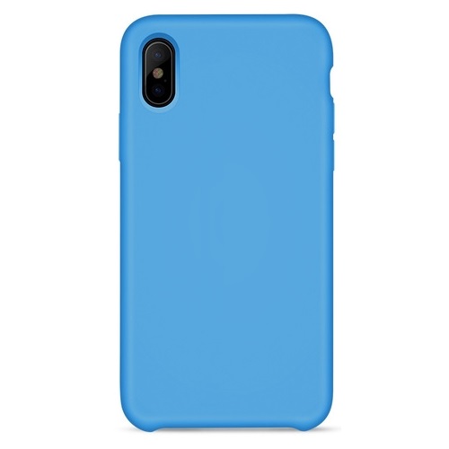 Чехол-накладка Hoco Silicone Blue для iPhone X