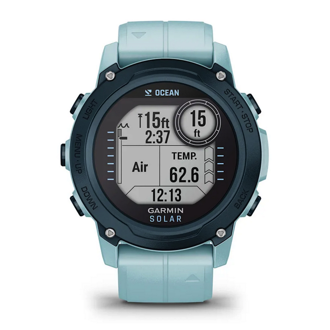 Умные часы Garmin Descent G1 Solar - Ocean Edition Azure (010-02604-04)