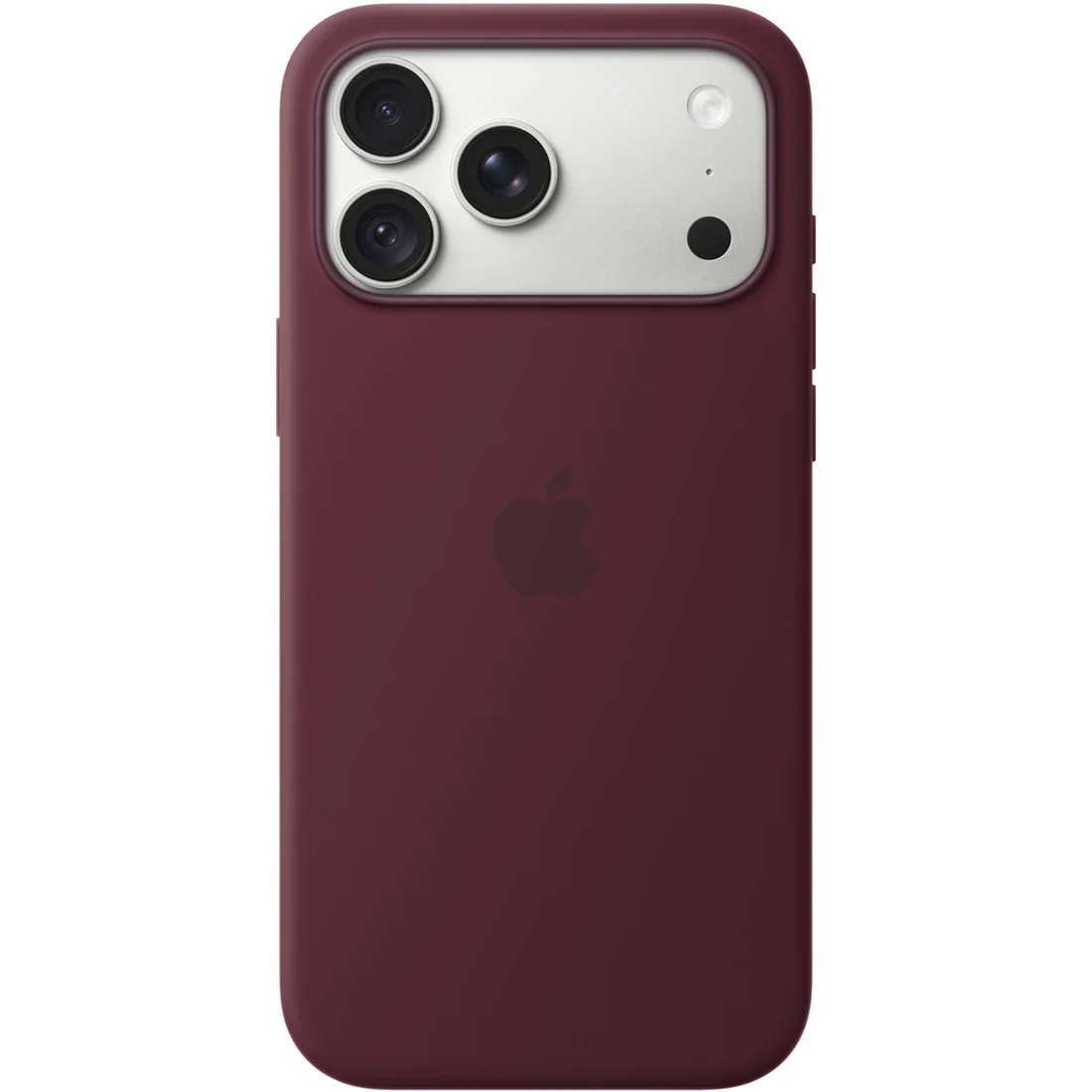 Силиконовый чехол Apple iPhone 17 Pro Max/18 Pro Max Silicone Case with MagSafe – Burgundy (MK914ZM/A)