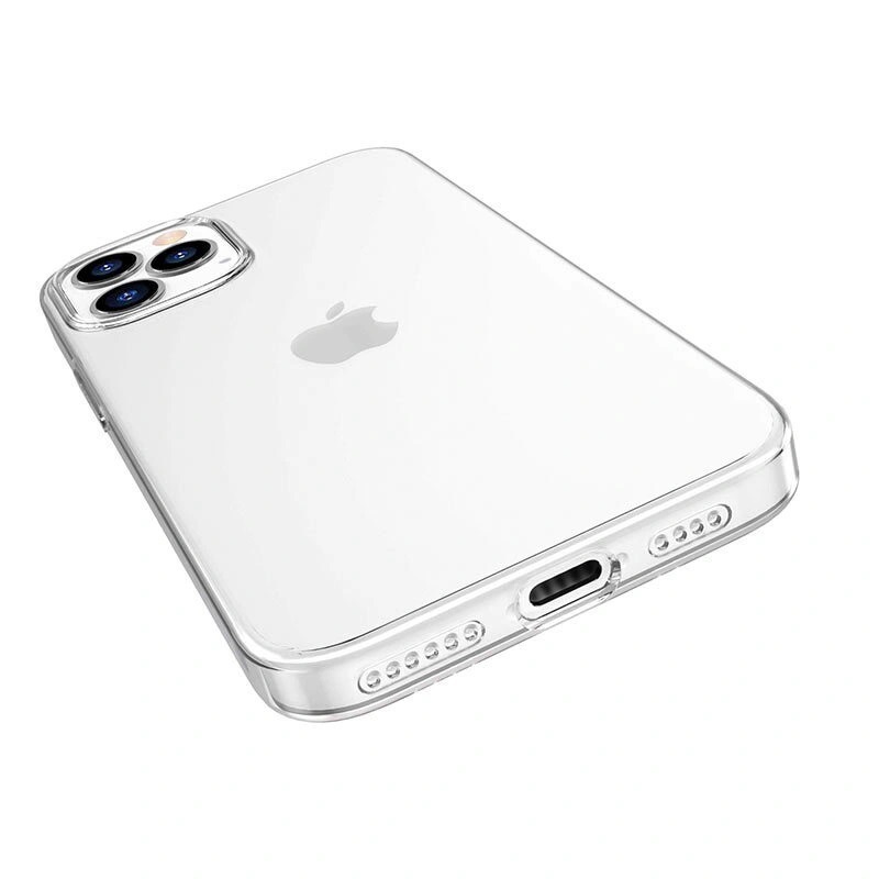 Силиконовый чехол прозрачный для iPhone 14 Pro