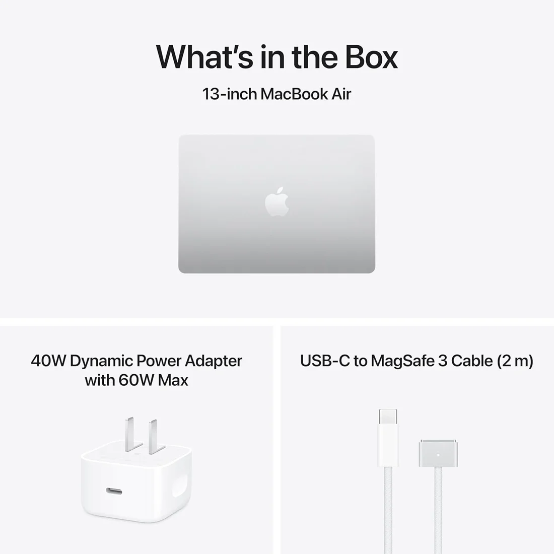 Ноутбук Apple MacBook Air 13 2026 M5 (13.6/2560x1664/24GB/512GB SSD/Apple graphics 10-core) Silver (Z1L0000XF)