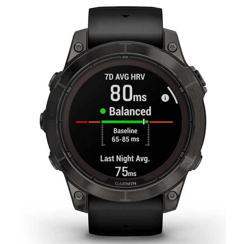 Умные часы Garmin fenix 7 Pro – Sapphire Solar Edition Carbon Gray DLC Titanium with Black Band (010-02777-11)