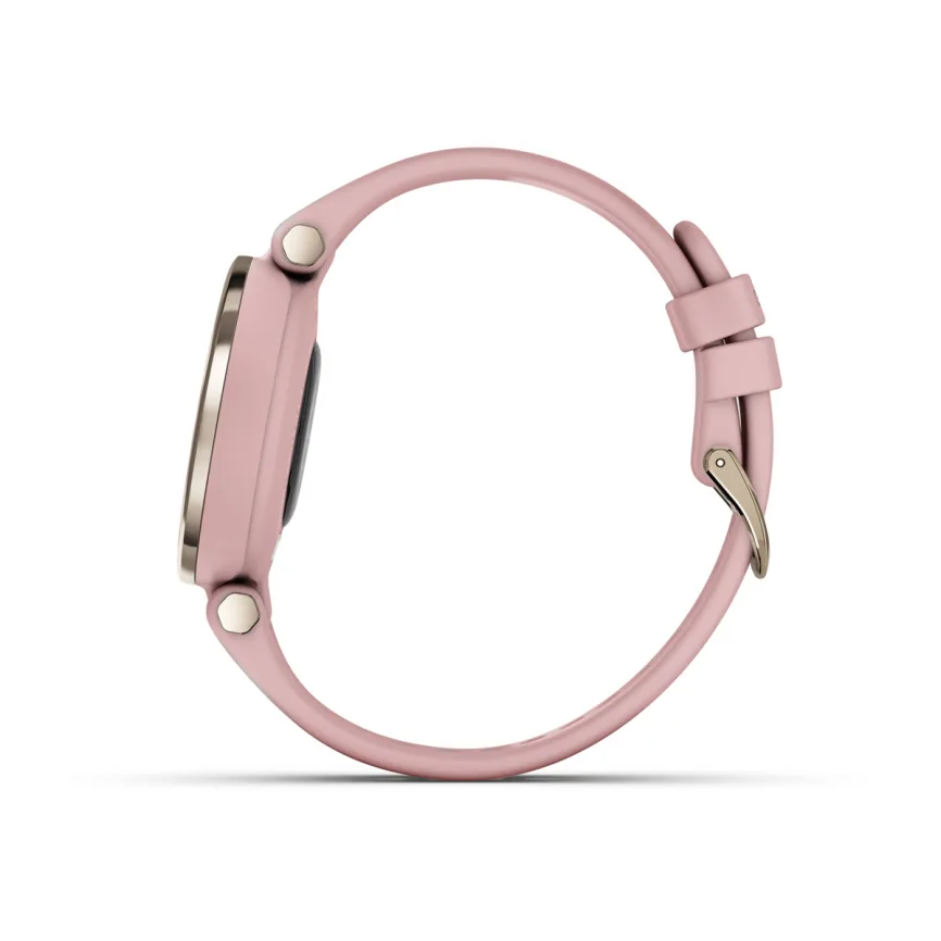 Умные часы Garmin Lily - Sport Edition Cream Gold Bezel with Dust Rose Case and silicone Band (010-02384-13)