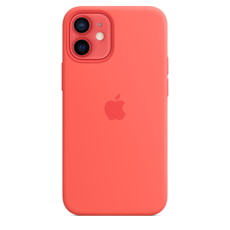 Силиконовый чехол Apple iPhone 12 mini Silicone Case with MagSafe - Pink Citrus (MHKP3ZE/A) для iPhone 12 mini