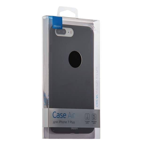 Чехол-накладка Deppa Air Case (D-83272) Black для iPhone 7 Plus/iPhone 8 Plus