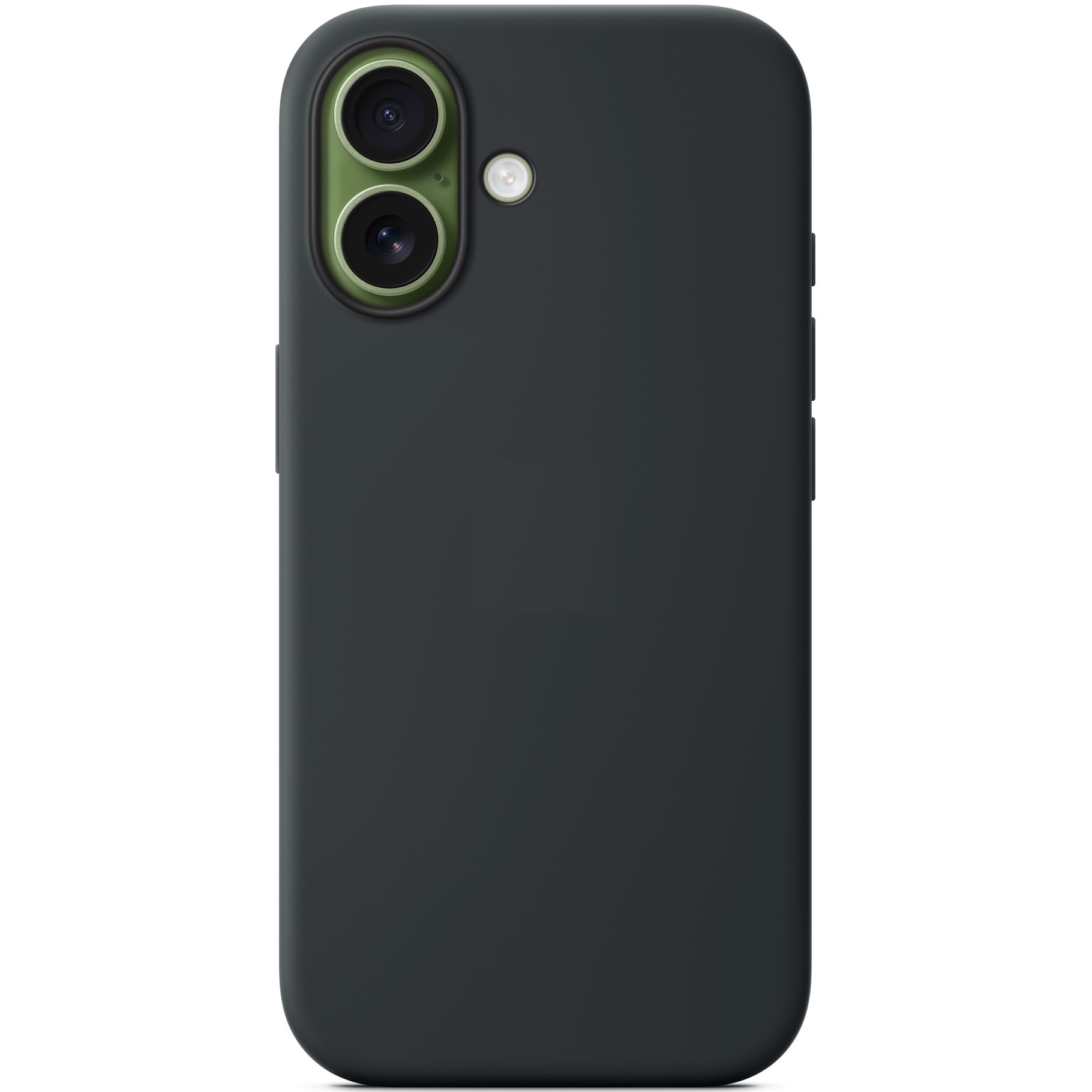 Силиконовый чехол Naturally Silicone Case with MagSafe Black для iPhone 17
