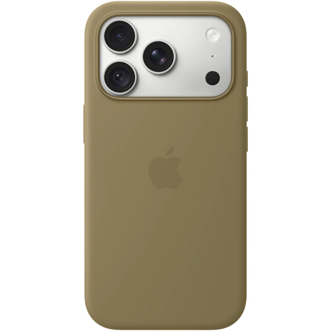 Силиконовый чехол Apple iPhone 17 Pro/18 Pro Silicone Case with MagSafe – Olive (MK8V4ZM/A)
