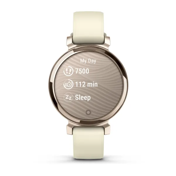 Умные часы Garmin Lily 2 Cream Gold with Coconut Silicone Band (010-02839-00)