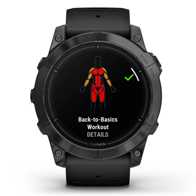 Умные часы Garmin epix Pro (Gen 2) – Standard Edition - 51 mm Slate Grey with Black Band (010-02804-21)