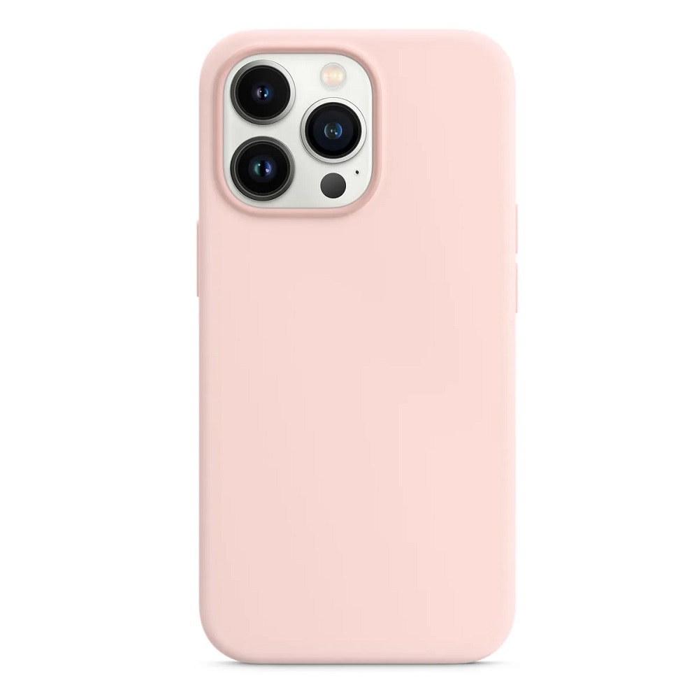 Силиконовый чехол Naturally Silicone Case Pink Sand для iPhone 13 Pro