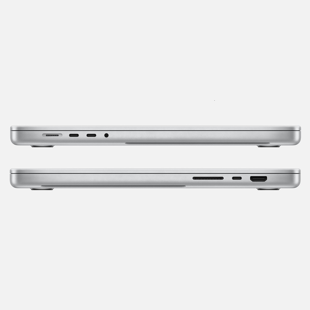 16.2 Ноутбук Apple MacBook Pro 16 2023 3456x2234, Apple M2 Pro, RAM 16 ГБ, SSD 1 ТБ, Apple graphics 19-core, macOS, MNWD3, silver, английская раскладка