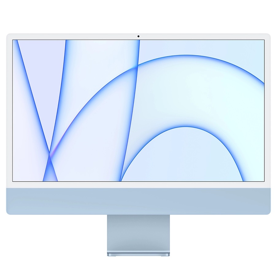 Моноблок Apple iMac 24 Retina 4.5K 2021 Blue (MJV93RU/A) M1/8GB/256GB SSD/Apple graphics 7-core/Wi-Fi/BT/Mac OS X
