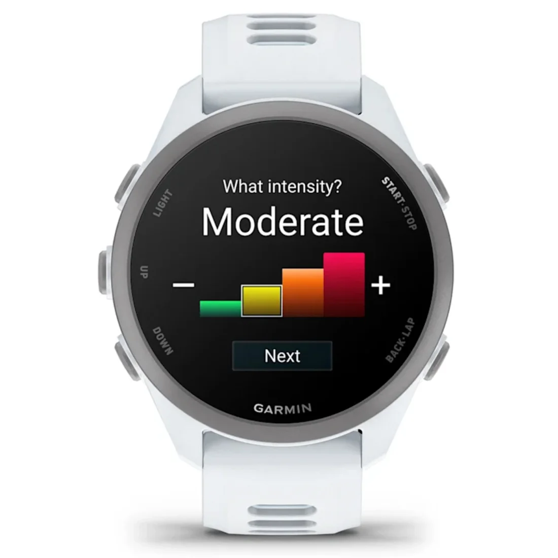 Умные часы Garmin Forerunner 170 Whitestone with Whitestone/Cloud Blue Band (010-03920-01)