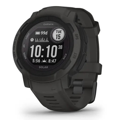 Умные часы Garmin Instinct 2 Solar Graphite (010-02627-00)