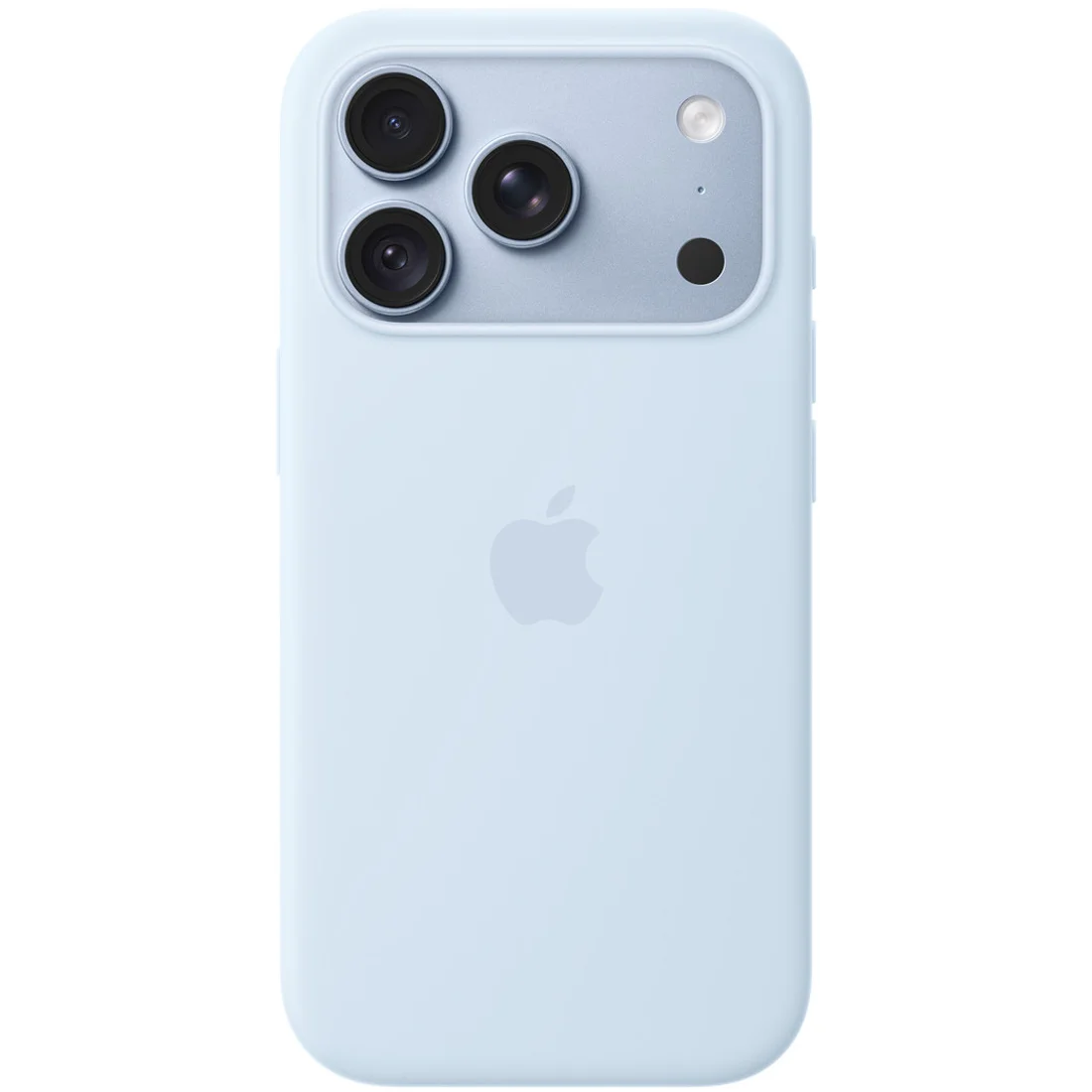 Силиконовый чехол Apple iPhone 17 Pro/18 Pro Silicone Case with MagSafe – Crisp Blue (MK8W4ZM/A)