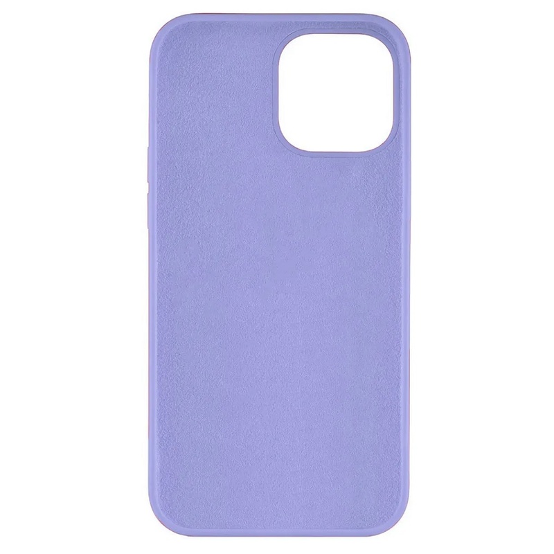Силиконовый чехол Naturally Silicone Case Purple для iPhone 13 Pro Max