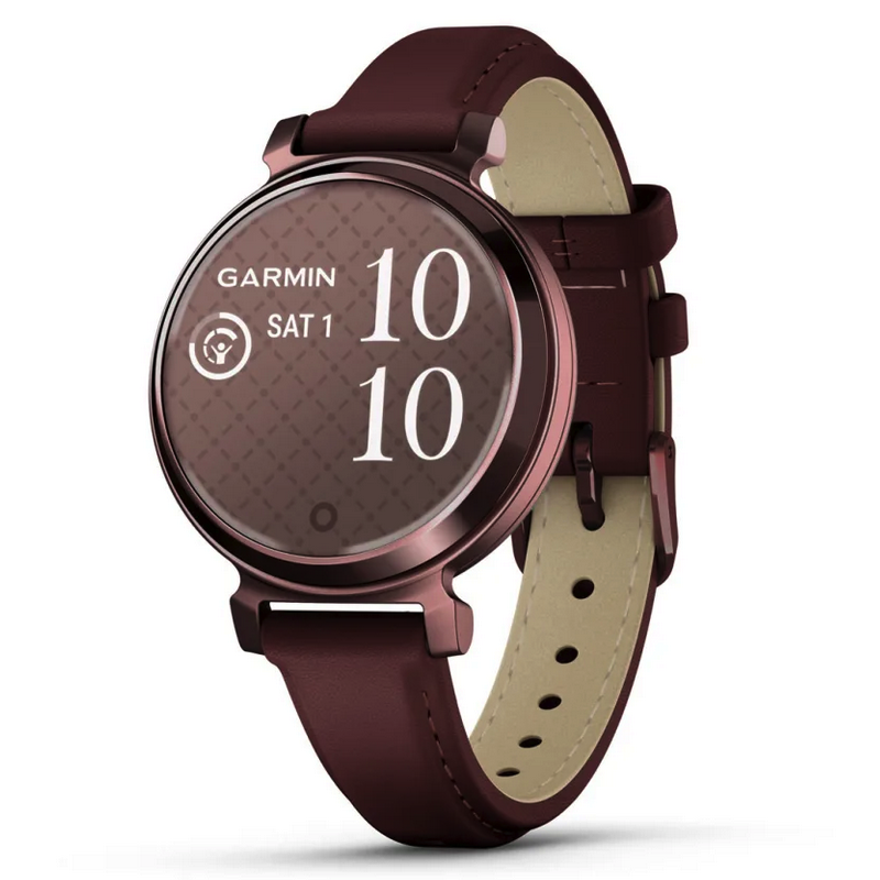 Умные часы Garmin Lily 2 Classic Dark Bronze with Mulberry Leather Band (010-02839-03)