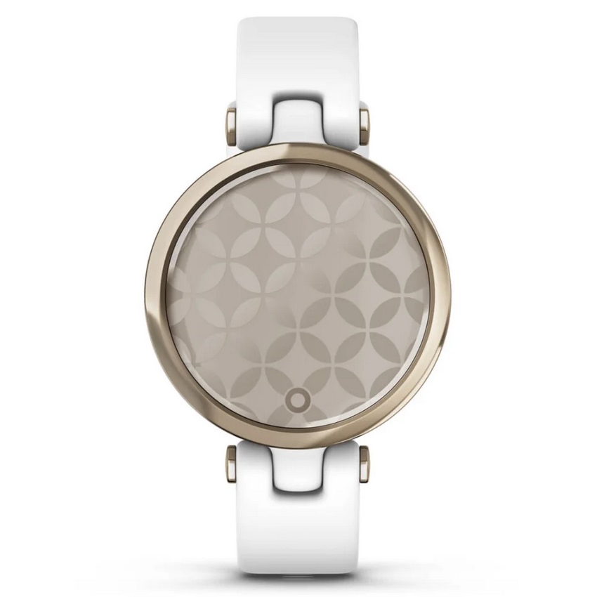 Умные часы Garmin Lily - Sport Edition Cream Gold Bezel with White Case and Silicone Band (010-02384-10)