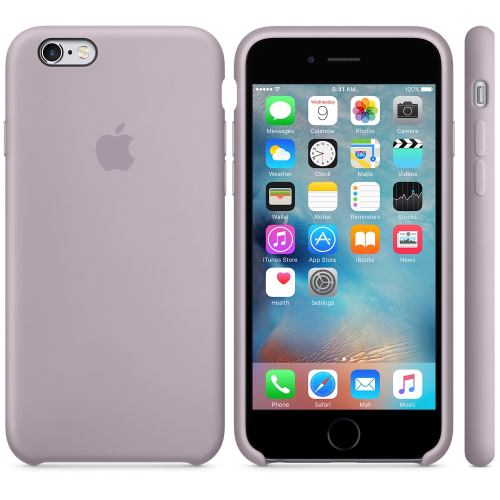 Силиконовый чехол Apple iPhone 6 Silicone Case Lavender (MLCV2ZM/A) для iPhone 6/6S