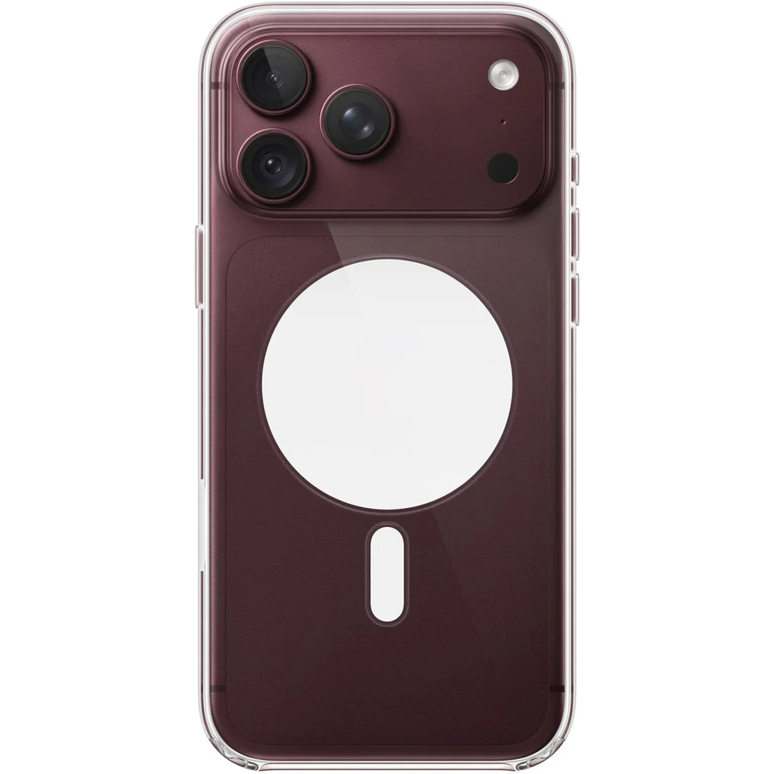Пластиковый чехол Naturally Clear Case with MagSafe для iPhone 17 Pro Max/18 Pro Max