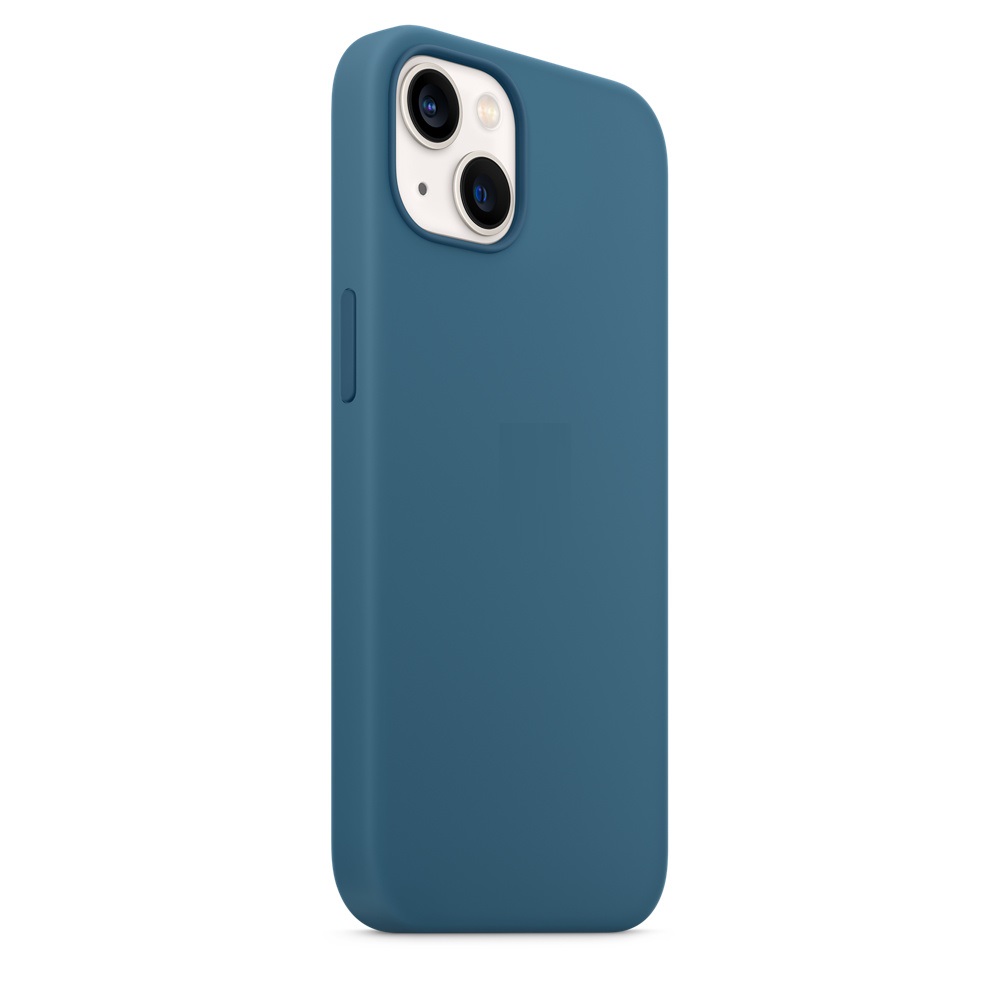 Силиконовый чехол Naturally Silicone Case with MagSafe Blue Jay для iPhone 13