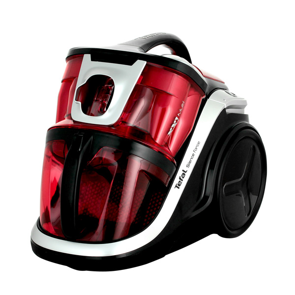 Пылесос с контейнером для пыли Tefal Silence Force Multicyclonic TW8370RA