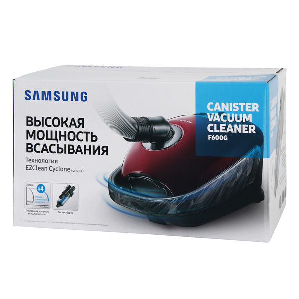 Пылесос с пылесборником Samsung SC21F60WJ