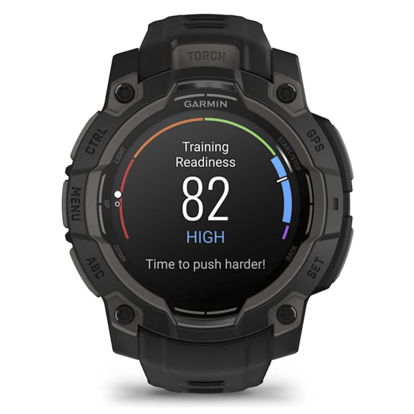 Умные часы Garmin Instinct 3 – 45 mm, AMOLED Black with black band (010-02936-00)