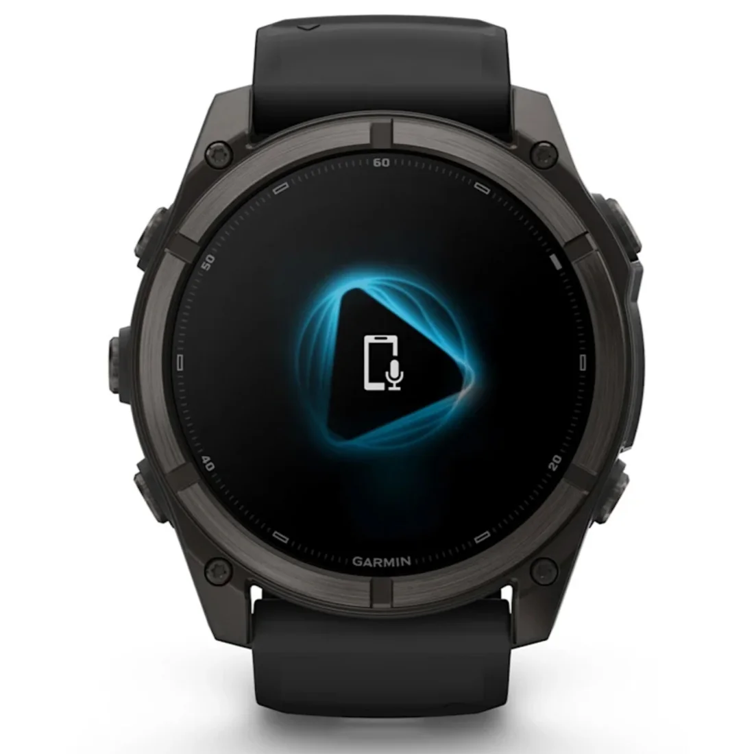 Умные часы Garmin fenix 9 - 51 mm Carbon Gray DLC Titanium with Black/Pebble Grey Silicone Band (010-04763-11)