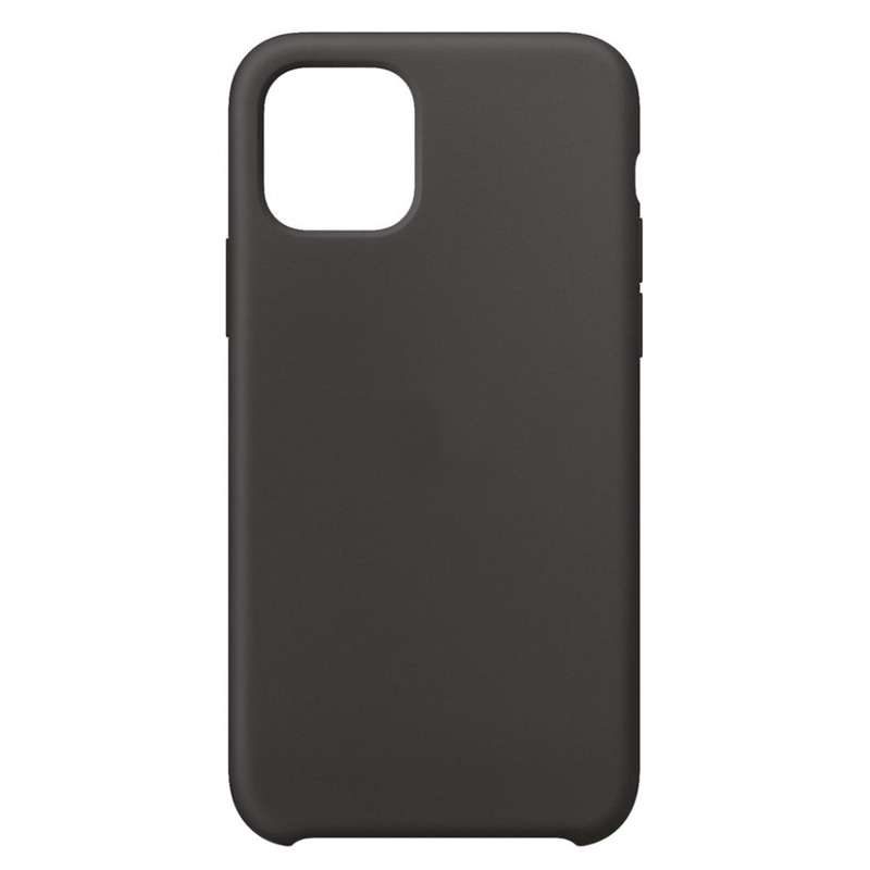 Силиконовый чехол Naturally Silicone Case Black для iPhone 11