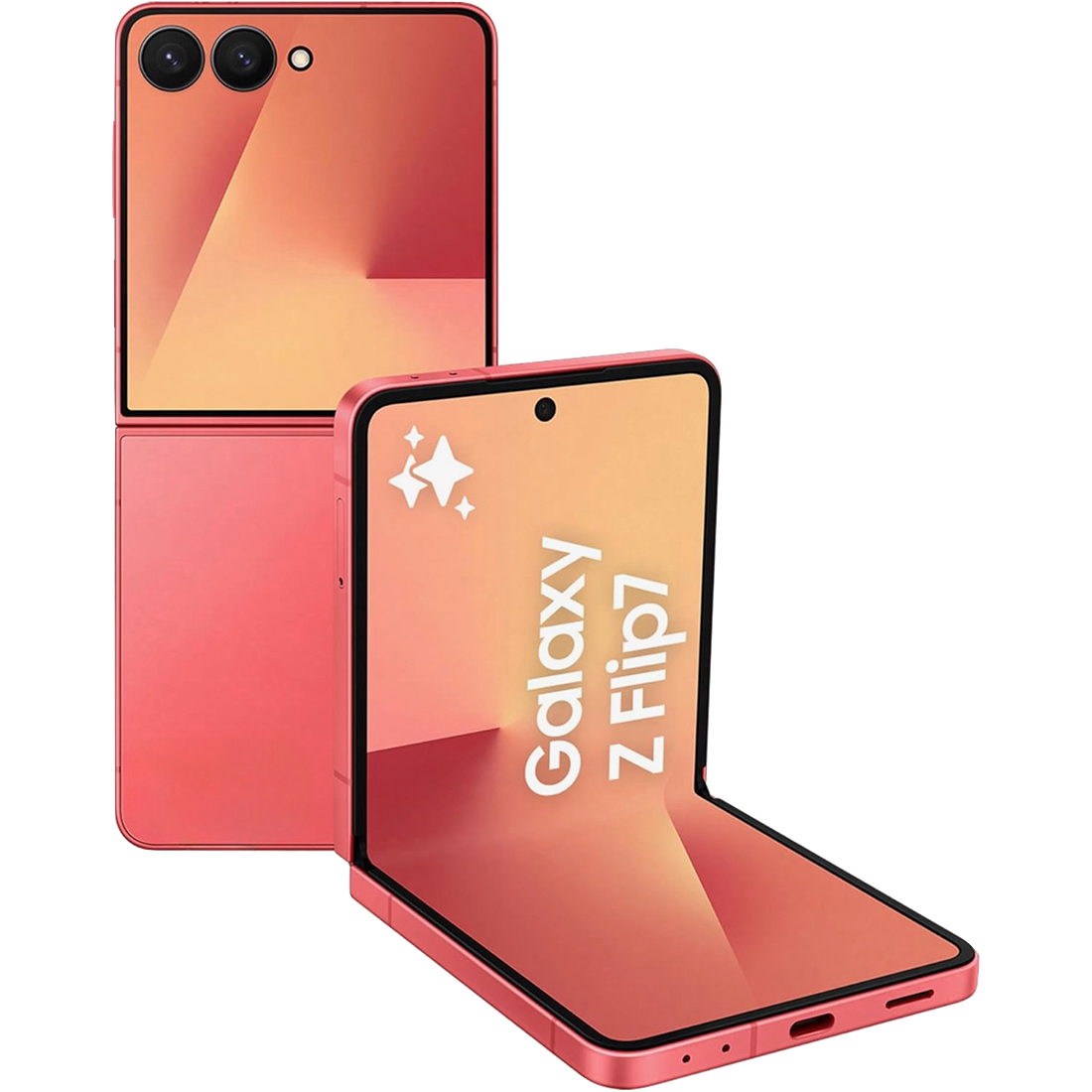 Смартфон Samsung Galaxy Z Flip7 12/512GB Dual nano SIM + eSIM Coralred