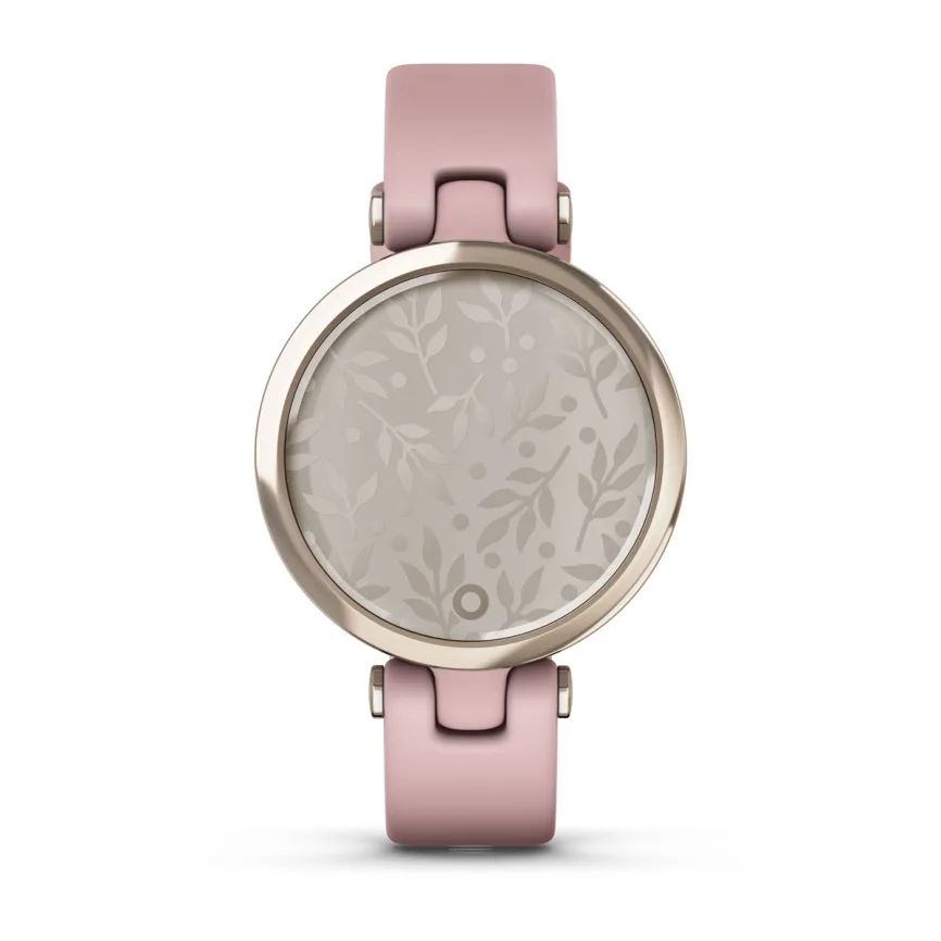 Умные часы Garmin Lily - Sport Edition Cream Gold Bezel with Dust Rose Case and silicone Band (010-02384-13)