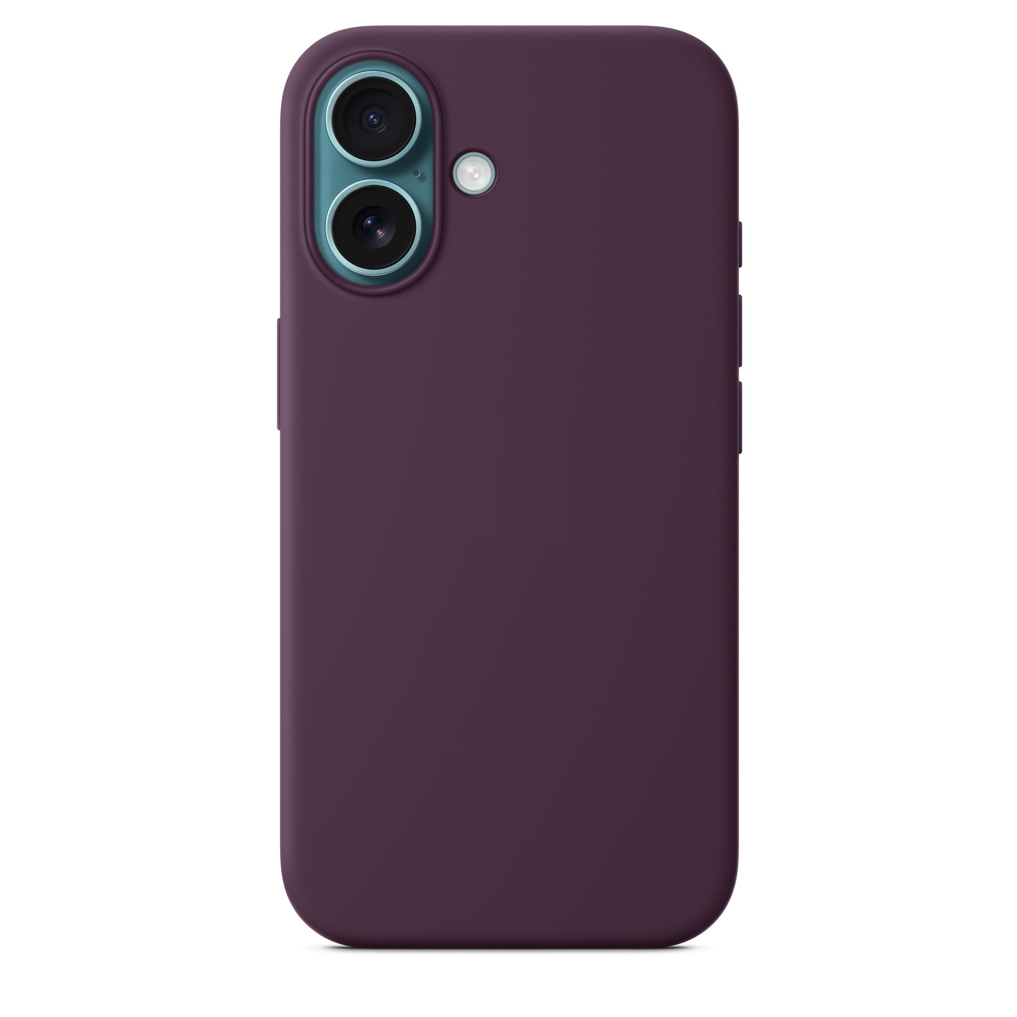 Силиконовый чехол Naturally Silicone Case with MagSafe Plum для iPhone 16