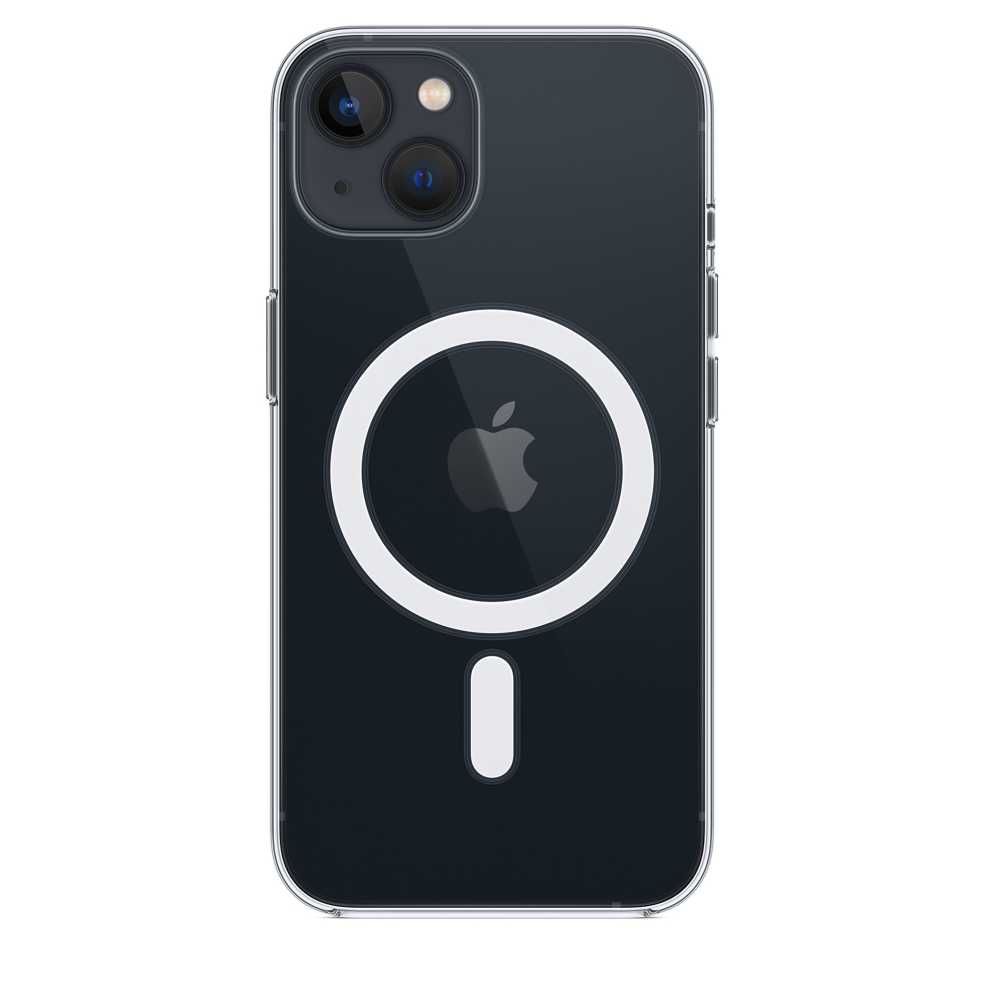 Пластиковый чехол Naturally Clear Case with MagSafe для iPhone 13/14