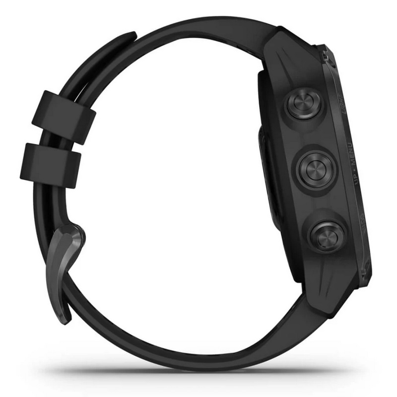 Умные часы Garmin Descent Mk2S Carbon Grey DLC with Black Silicone Band (010-02403-04)