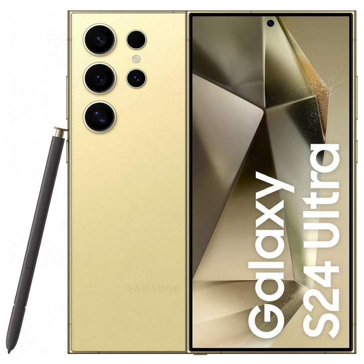 Смартфон Samsung Galaxy S24 Ultra 12/512 ГБ Titanium Yellow (SM-S928B)
