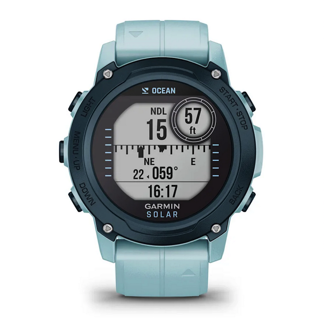 Умные часы Garmin Descent G1 Solar - Ocean Edition Azure (010-02604-04)