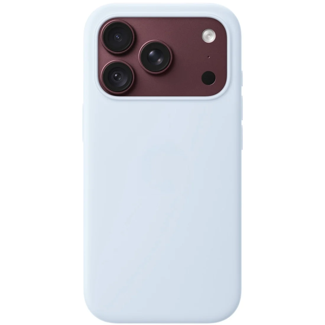 Силиконовый чехол Naturally Silicone Case with MagSafe Crisp Blue для iPhone 17 Pro/18 Pro